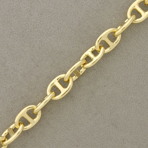 [521210800] Link anchor brass chain width 7,7mm