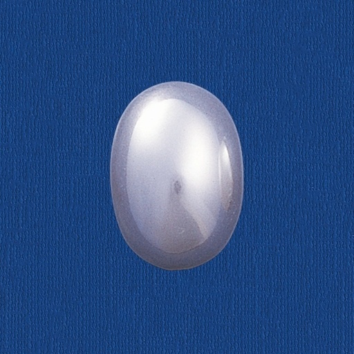 [435341400] Perla ovalada base plana 10x14mm