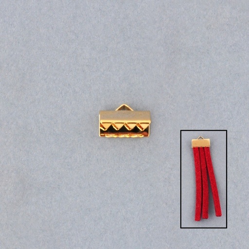 [114761000] Embout à  serrer 6x10mm pour ruban