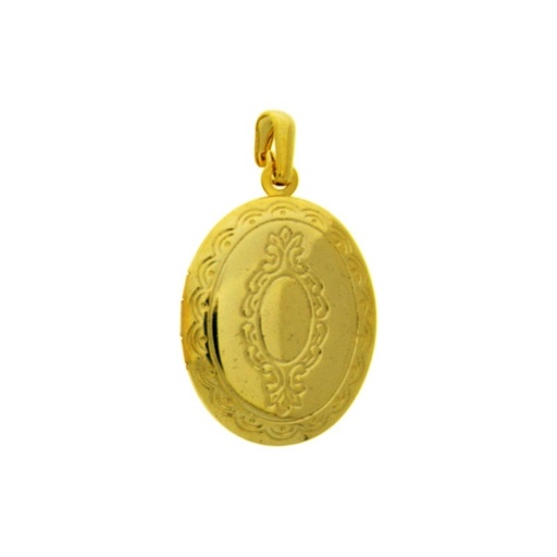 [116520000] Oval box pendant 30x19mm