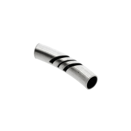 [110600500] Tube courbé 5x32mm. Trou Ø 4mm