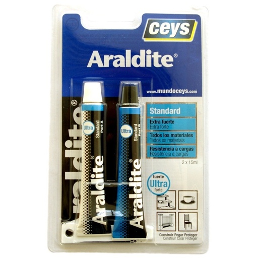 [760313000] Glue Araldite 15+15 ml" standard"