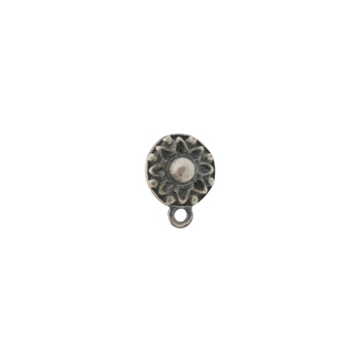 [919859900] Round ear stud Ø 10mm with loop
