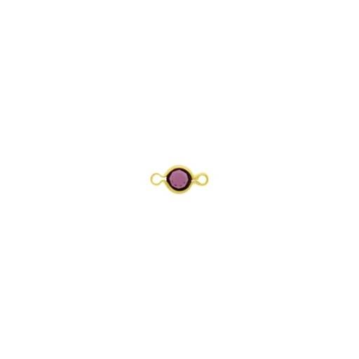 [123041000] Intercalaire strass Ø 4mm couleur améthyste