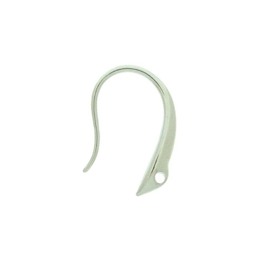 [635180000] Brass earwire with pendant 16,5x12mm