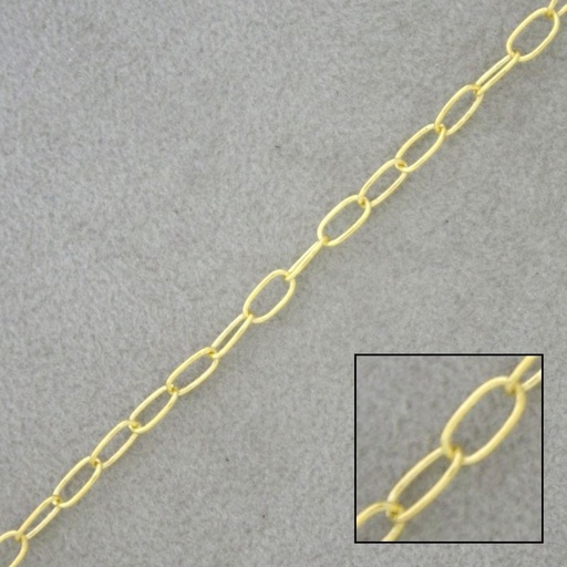 [522170000] Anchor brass chain width 2,8mm
