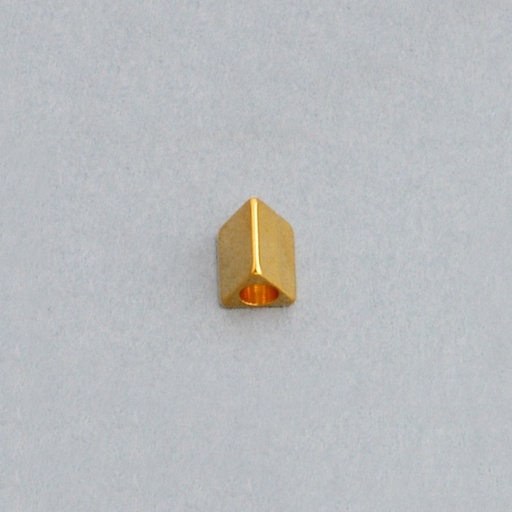 [118920000] Metal bead 5,5x7mm. Hole Ø 3mm
