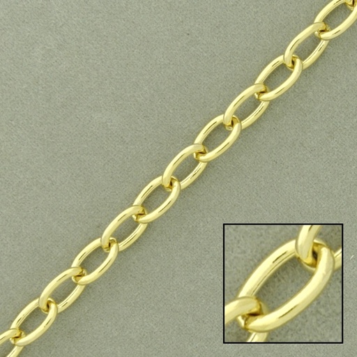 [525020000] Anchor brass chain width 5,4mm