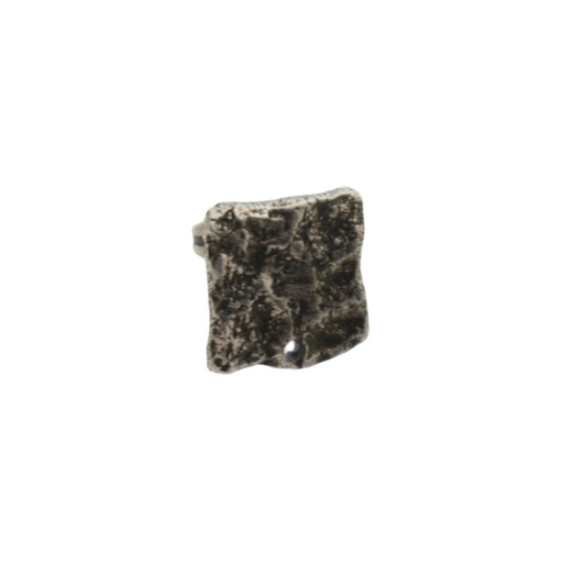 [155130000] Square ear stud 12x12mm with one hole