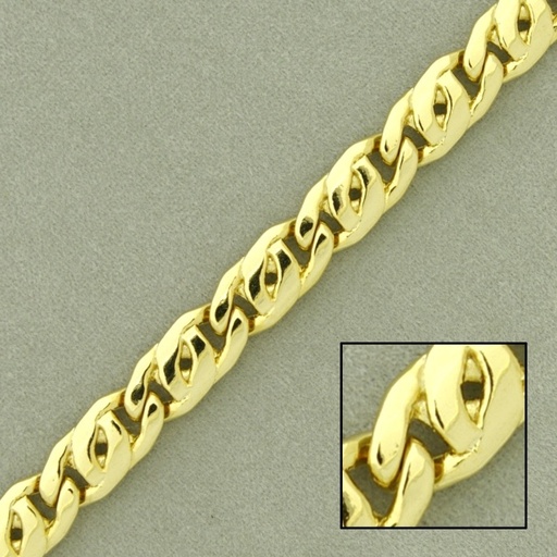 [526980000] Eye partridge brass chain width 6,6mm