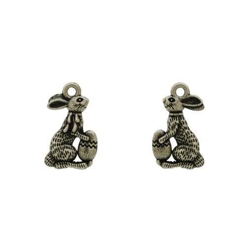 [120680000] Rabbit pendant 18x10mm