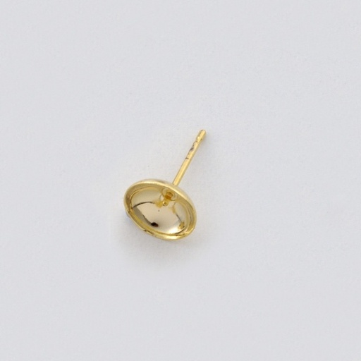 [113400800] Montura con casquilla Ø8mm para perla de 9 y 10mm.