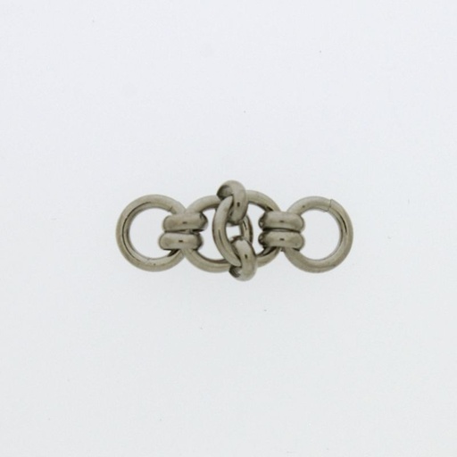 [111780000] Link chain nickel plated for keyrings. 10x25mm