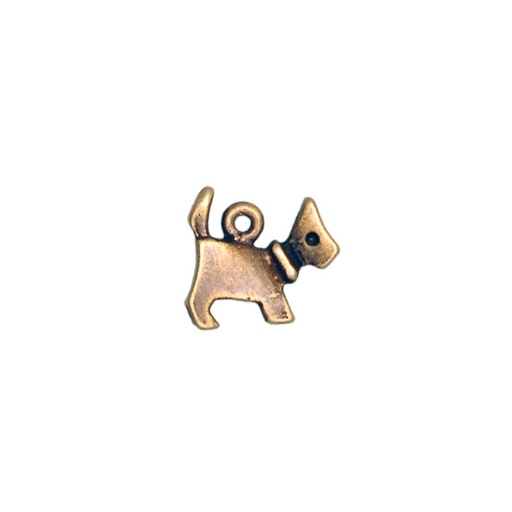 [116320000] Dog pendant 12x12mm