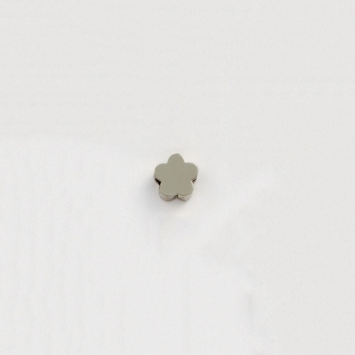 [111050000] Metal bead Ø 6mm. Hole Ø 1,5mm.
