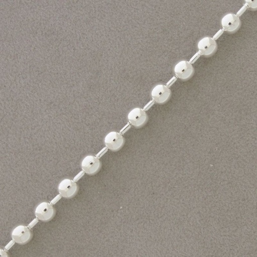 [523154500] Ball brass chain width Ø 4,5mm