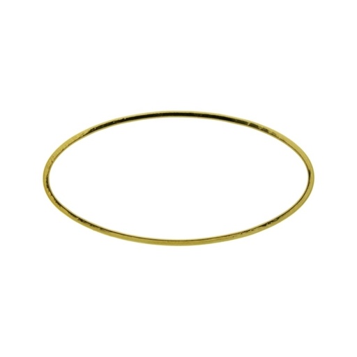 [121010000] Anneau ovale fermée 40x20mm