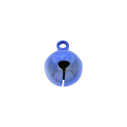 [123321200] Jingle bell Ø 12mm blue colour nickel free