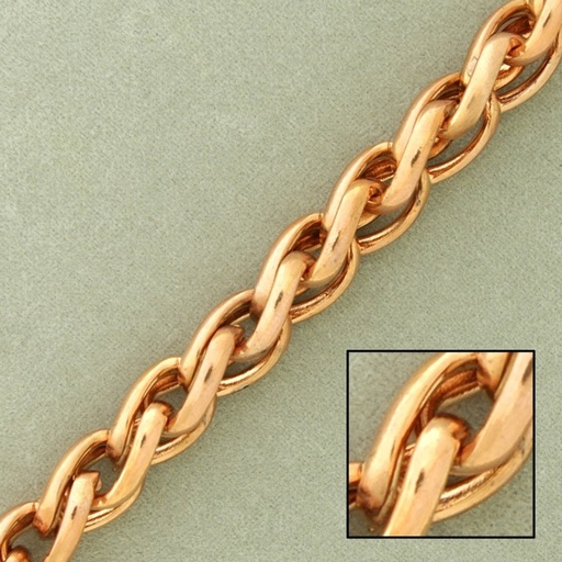 [512810000] Cadena de hierro cordón ancho 7,7mm
