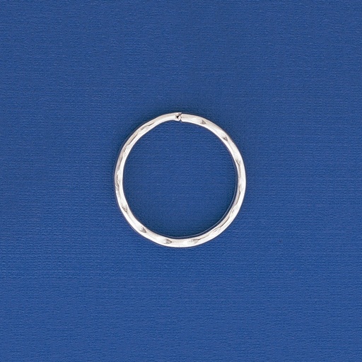 [640440000] Wrinkled keyring. Outside Ø 30mm