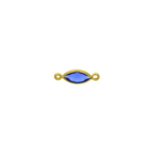 [123020300] Strass navette 10x5mm sapphire colour