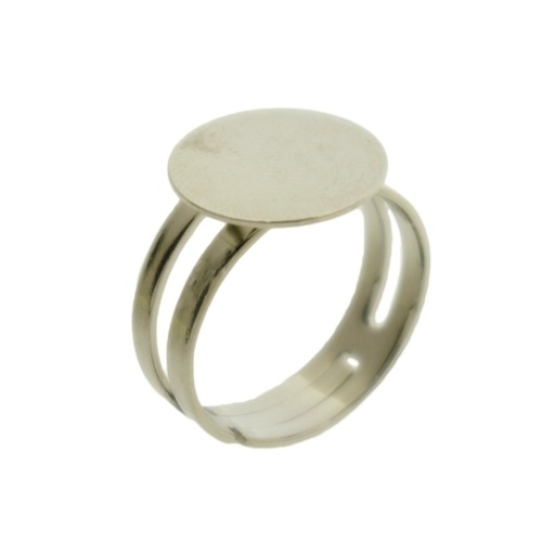 [117021400] Adjustable ring with Ø 14mm flat base