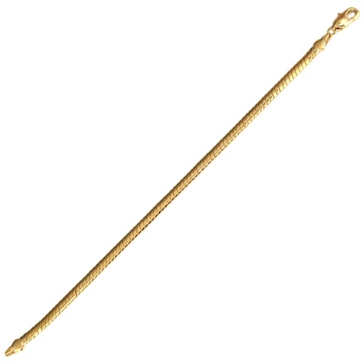 [923920000] Brass bracelet 18,5cms width 9mm