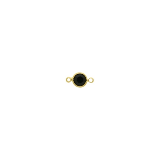 [123040200] Intercalaire strass Ø 4mm couleur jet