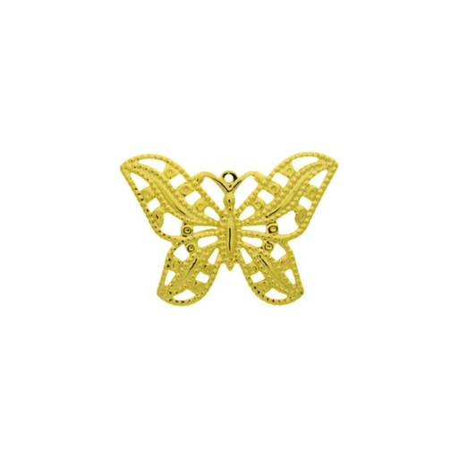 [121260000] Butterfly filigree metal component 31,65x22,2mm