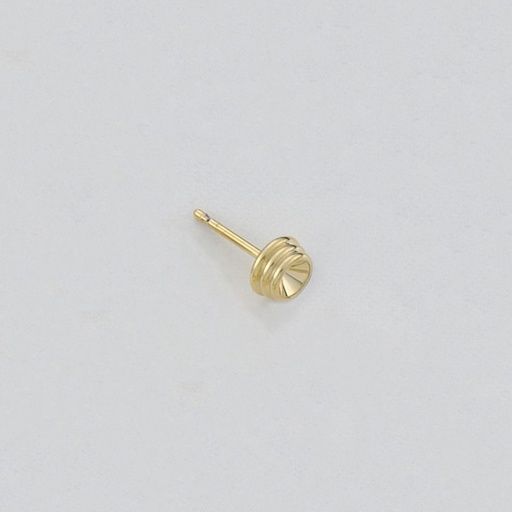 [113310000] Ø6mm round ear post to PP27 strass