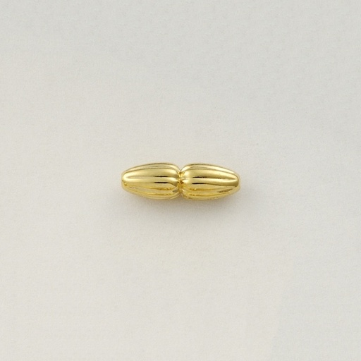 [117111000] Metal bead 3x10mm. Hole Ø 1mm