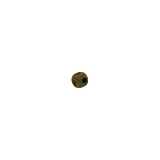 [113950400] Cube 4mm. Hole Ø 1mm
