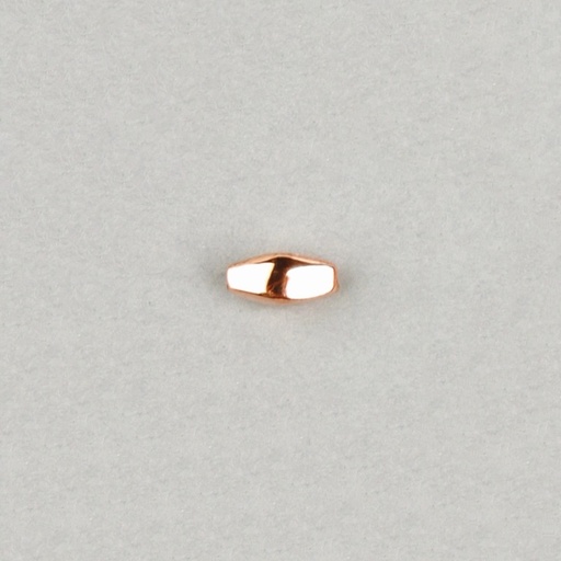 [111410000] Metallize bead 5x10mm. Hole Ø 1,5mm