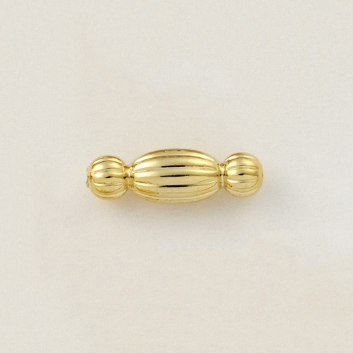 [117510000] Metal bead 5x15mm. Hole Ø 1mm