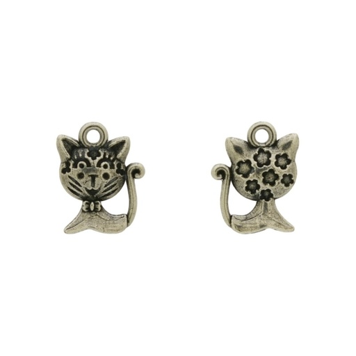 [120630000] Cat pendant 16x12mm