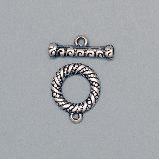 [218660000] Fermoir T Ø 17mm. Tige 22mm.