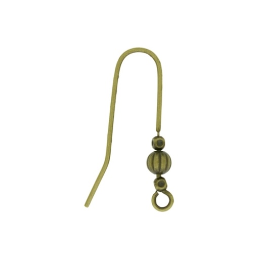 [635310000] Fish hook earring 27x13mm