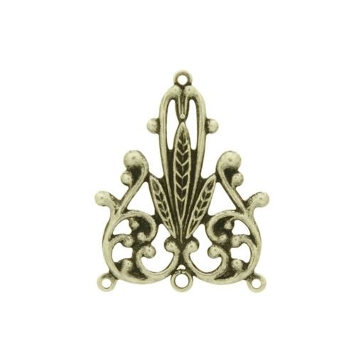 [116160000] Metal component 4 loops 30x23mm