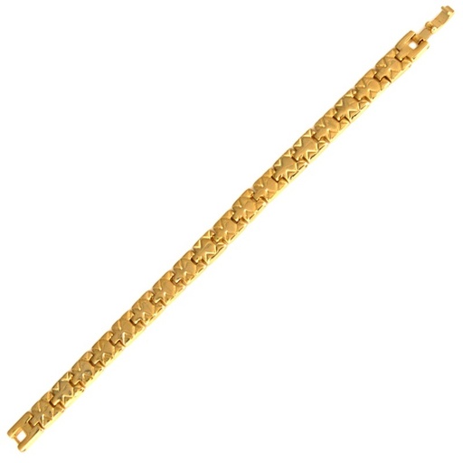 [545200000] Pulsera 19cms latón ancho 9mm