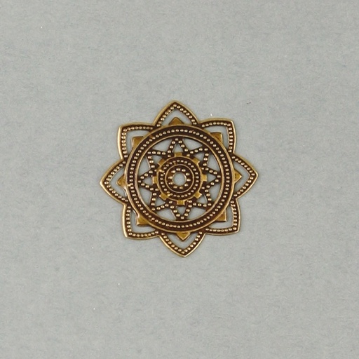[115420000] Pendentif étoile 8 branches Ø 30mm