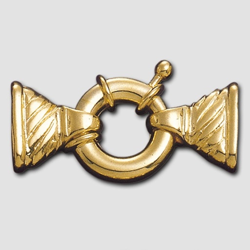 [228101800] Spring ring clasp Ø18mm + 2 ends to Ø5mm balls (3-way)