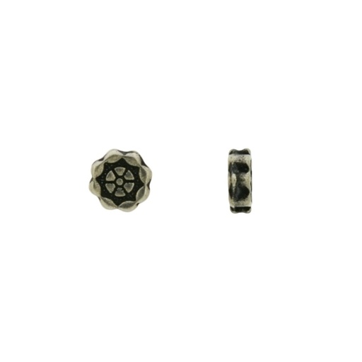 [120790000] Round spacer Ø 8mm. Hole Ø 1mm.