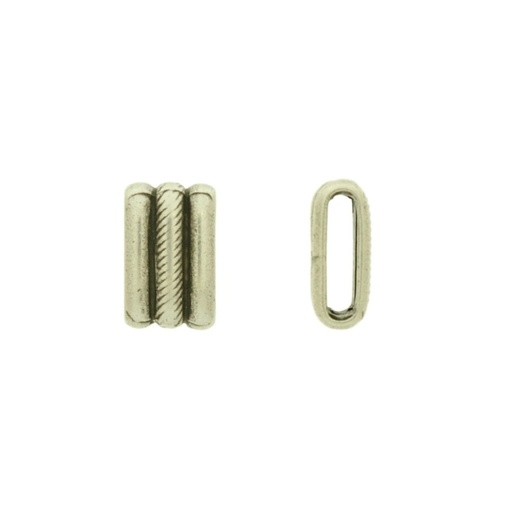 [120190000] Intercalaire 9x15mm. Trou 2x10mm