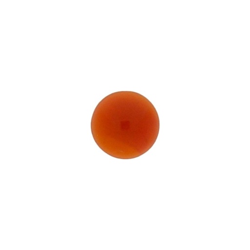 [750130700] Cabochon stone Ø8mm flat base flesh colour
