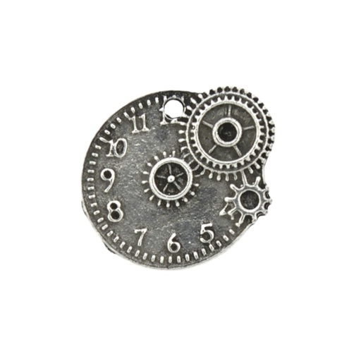 [129090000] Clock pendant 20x22mm