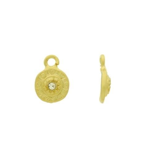 [120280000] Pendant 13x9mm to strass PP12