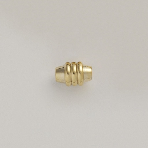 [111090000] Metal bead 6x8,5mm. Hole Ø 1,5mm
