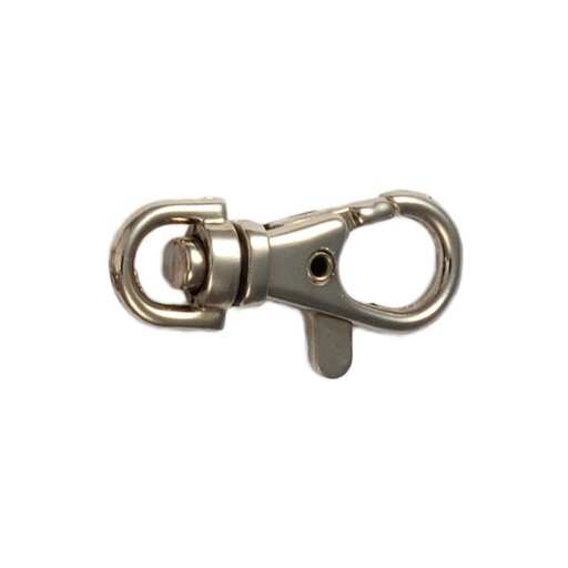 [640170000] Nickel plated pewter lobster clasp 37mm
