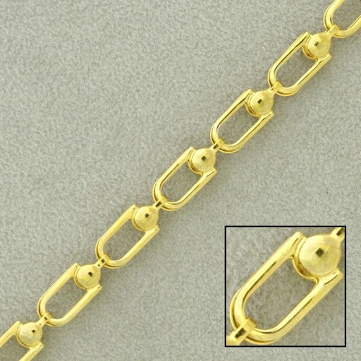 [526230000] Chaîne en laiton largeur 5,2mm