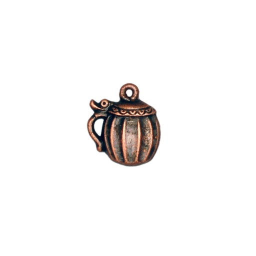 [116490000] Teapot pendant 14x12mm